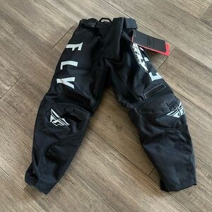 Fly Racing Kids Black Pants